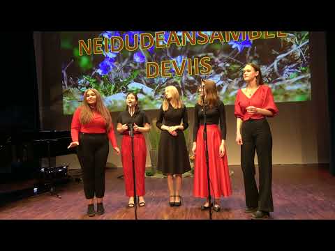 Põlva Muusikakooli neidudeansambel"DeViis"- "Hällilaul" Hans Hindpere/Heldur Karmo; seade Riivo Jõgi