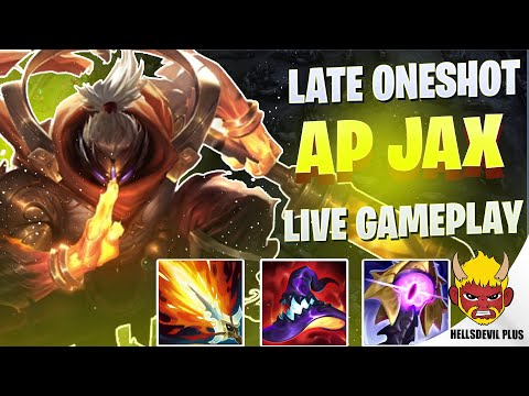 AP JAX SUPER LATE GAME ONESHOTS! - Wild Rift HellsDevil Plus Gameplay