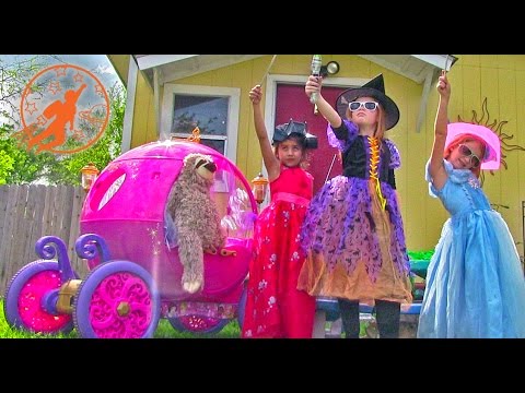 Little Princesses 8 - Princess Dress Up Magic, The Ride On Pink Princess Carriage, & The Tea Party