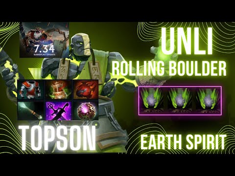 7.34 EARTH SPIRIT MID UNLI ROLLING BOULDER