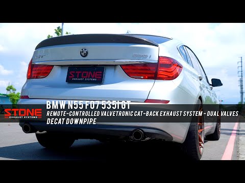 BMW F07 N55 535i GT w/ Stone Cat-less DP & Cat-back System