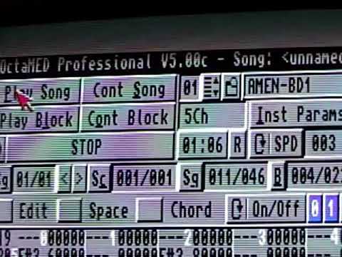 Jungle In OctaMED 4 & 5 on Amiga 500