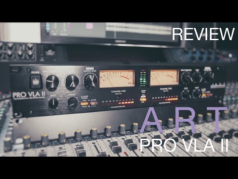 ART Pro VLA II - Analog Tube Compressor | Review with Sound Samples
