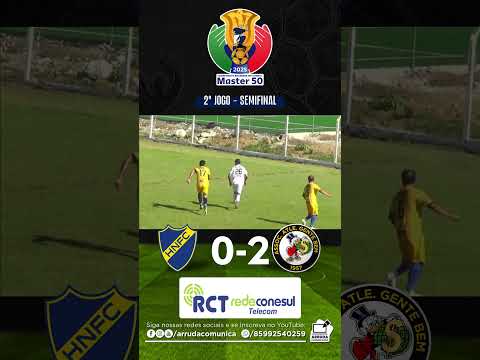 Hulha Negra 0-2 Gente Bem | SEMIFINAL BAGEENSE MASTERS 50 ANOS