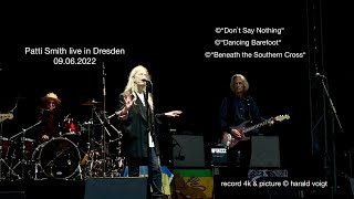 Patti Smith &quot;Don´t say Nothing*Dancing Barefoot*Beneath the Southern Cross&quot; Dresden 9.6.2022 4k-Rec