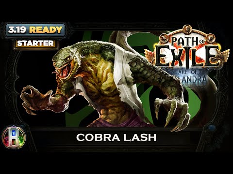 Path Of Exile 3.19: COBRA LASH ASSASSIN - POE LAKE OF KALANDRA - POE BUILDS