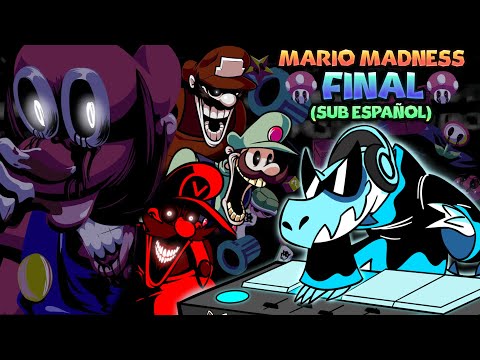 COCODRILO SUFRE DE PARANOIA CON MARIO MADNESS V2 🐊| Friday Night Funkin' PARTE FINAL | Sub Español