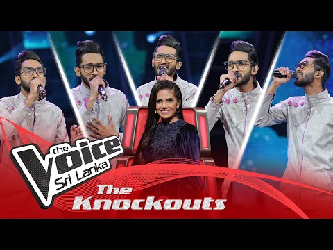 Chalanka Lakshan | Bambara Nade (බඹර නාදේ) | The Knockouts | The Voice Sri Lanka