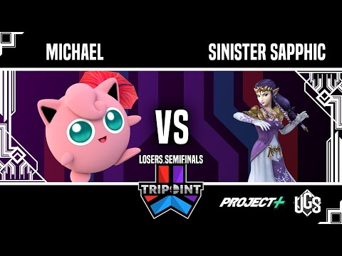 Tripoint Smash 196 - Losers Semifinals - Michael(Jigglypuff) Vs. sinister sapphic(Zelda)