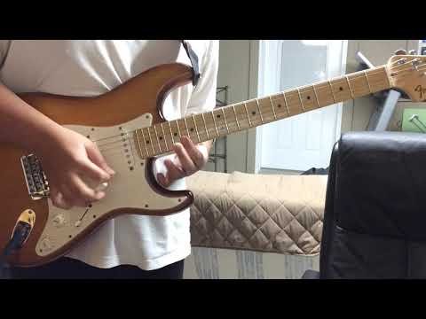 Hard Lick of the Week #3 "G#m Hammer-on Tremolo Octave Walkdown"