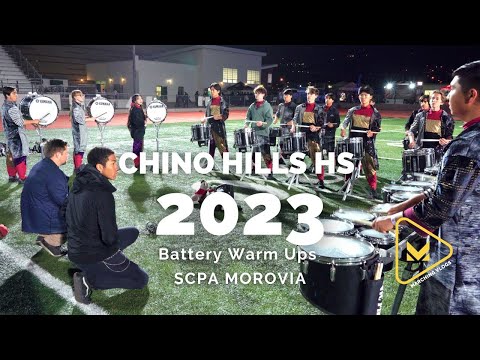 Chino Hills HS 2023 Battery Warm Ups