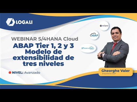 S/4HANA Cloud ABAP Tier 1, 2 y 3 - Modelo de extensibilidad de tres niveles