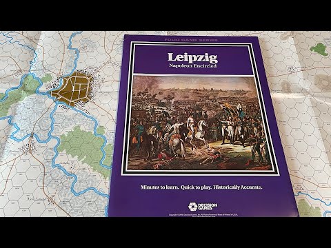 Leipzig: Napoleon Encircled (Decision Games) - Exploration and Overview of the Battle