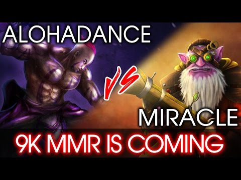 Dota 2 ALOHADANCE Anti Mage vs Miracle Sniper - 9K MMR Is Coming
