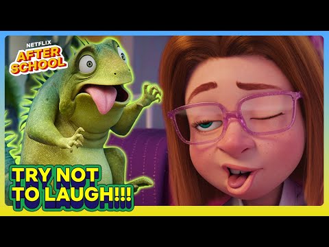 Try Not to Laugh: Leo’s Funniest Moments 🤣🦎 Leo | Netflix Family