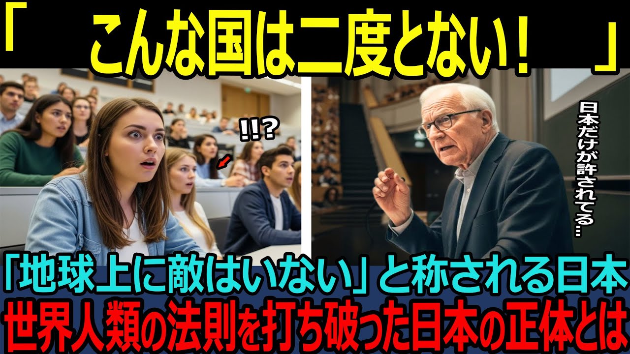 【海外の反応】「日本は一体何なんだ！」世界超大国ランキング！予想を遥かに超える超大国の誕生に世界が絶句