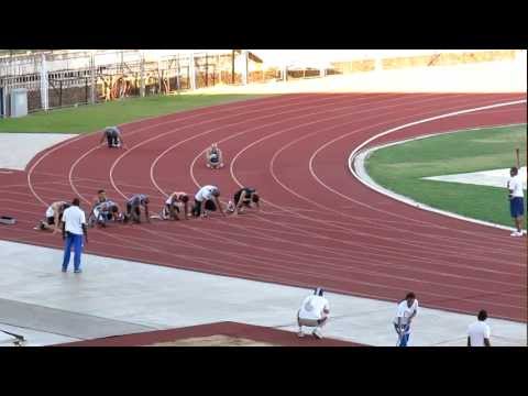 Jogos do Sesi - Atletismo - Final dos 100m rasos, etapa Sul Brasileira Maringá