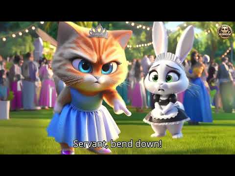 The Rise of Vengeful Bunny:Cat Servant No More#bunny#kitten#cat#ai #aicat #animation