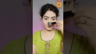 Very Simple Rakhi Makeup look for Beginners / Teenagers 💕 | Raksha Bandhan Makeup tutorial #shorts