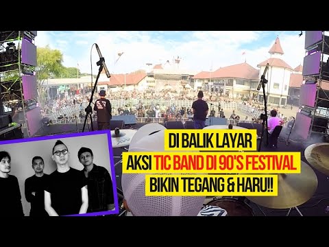 Kenekatan Tic Band Tampil di The 90's Festival 2024