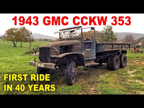 Thumbnail for BARN FIND Abandoned 1943 WW2 GMC CCKW 353 - Will it run and drive after 40 years? by Peugeot, BMW, Pininfarina, WiLL, Car, Truck