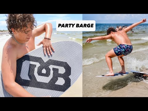 The Party Barge From DB Skimboards! It’s So Good!