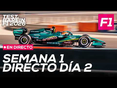 F1 DIRECTO: Test F1 Baréin 2026 - Semana 1, día 2 | SoyMotor.com