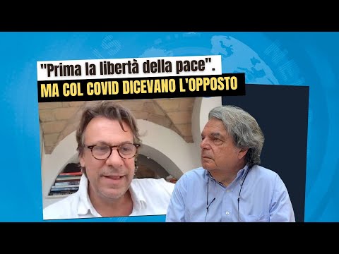 Zuppa di Porro 23 mag - "Prima la libertà della pace". Ma col Covid dicevano l'opposto