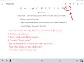 Hanging Indent Google Docs IPad