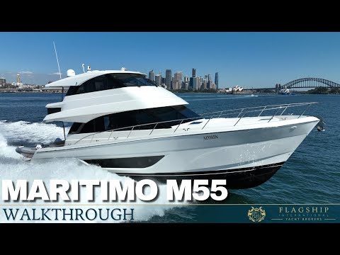 Maritimo M55 video