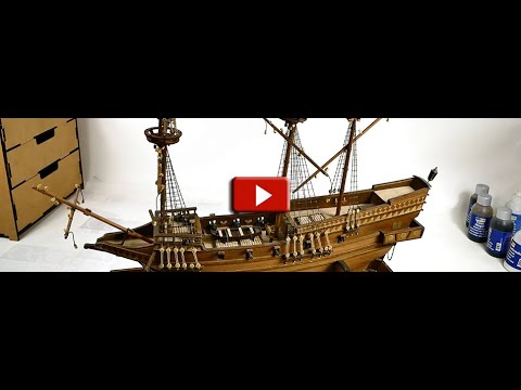 PALOS 50- Como hacer los flechastes. BUCCANEER - Modelismo Naval