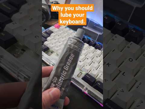 Lube YOUR KEYBOARD. #shorts