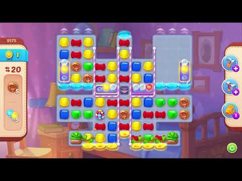 Homescapes level 9175 No Boosters 🏡 Gameplay Walkthrough Playrix