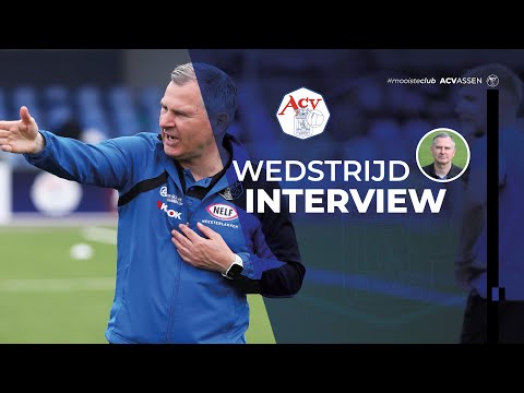 Interview Fred de Boer na afloop Harkemase Boys - ACV