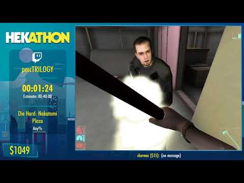 Die Hard: Nakatomi Plaza [Any%] by pmcTRILOGY - #HEK20