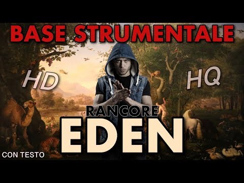 Rancore - Eden ft. Dardust KARAOKE | base strumentale completa HQ