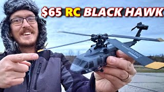 Too Much Helicopter Packed Into This RC Blackhawk RC Heli