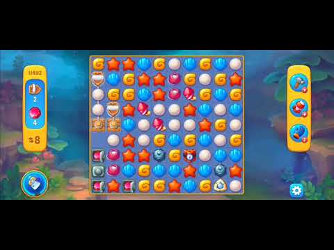 Fishdom Easy Level 11492 (with ingame lightning booster) @choraelmin