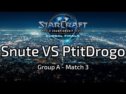 Snute VS PtitDrogo -  grupa A match 3 - Indy & Zedd - Mistrzostwa Świata w StarCraft 2