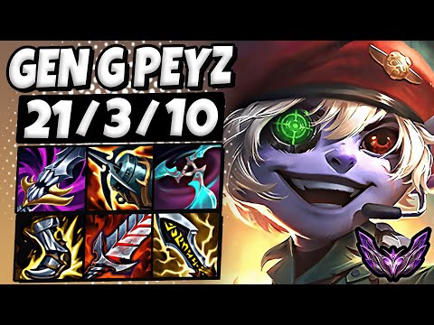 Tristana vs Kaisa ADC [ Gen G Peyz ] Patch 14.12 Korea Master ✅
