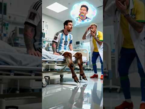 MESSI JUST WANTED A LOLLIPOP … JUST LIKE RONALDO 🍭💔😢 #neymar #messi #cristianoronaldo #lollipop