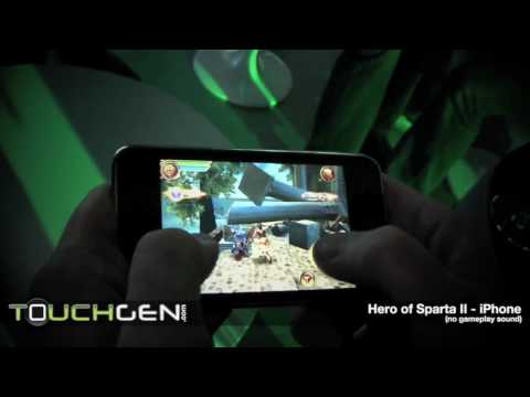 Hero Of Sparta II On iPhone Gameplay
