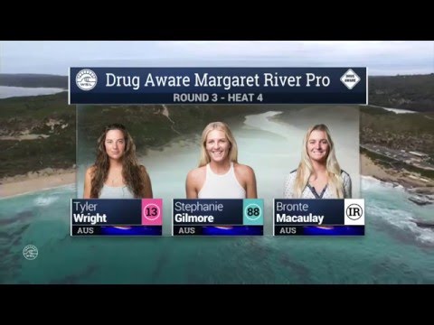 2016 Drug Aware Margaret River Pro (W): Round 3, Heat 4 Video