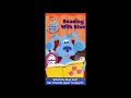 Closing To Blue S Clues Reading With Blue 2002 VHS