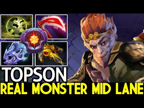 TOPSON [Monkey King] Master Tier MK Monster Mid Lane Dota 2