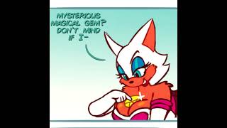 Rouge Finds a Mysterious Magical Gem! (Comic AI Dub)