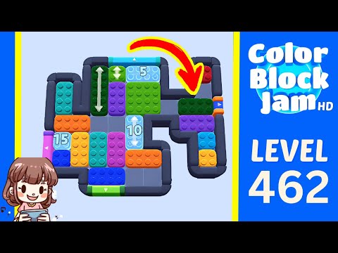 Color Block Jam Level 462 Solution Walkthrough