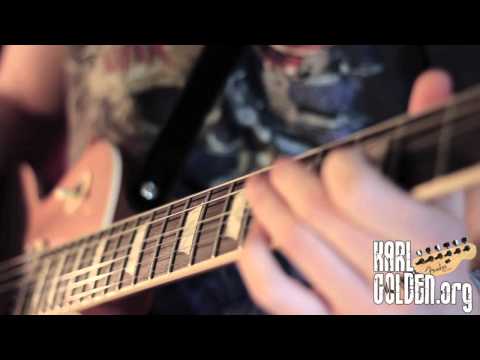 Perfect Crime by Guns N Roses | Instrumental Cover by Karl Golden