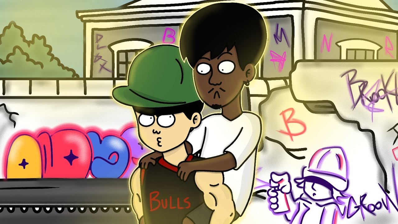 Negão e Branquelo compilado (Animate oficial)#animação#desenhos #animações#viral#viralvideo