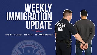 🔥 $100K H-1B Fee Lawsuit & ICE Raids Shock Immigrants!